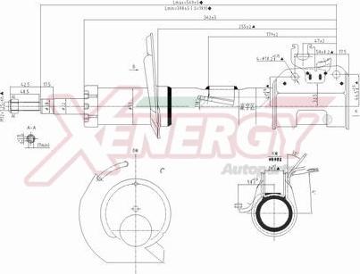 AP XENERGY X740339 - Amortisseur cwaw.fr