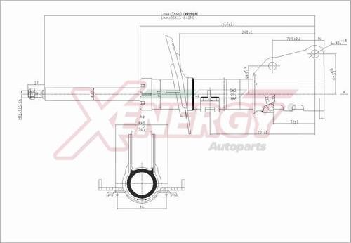 AP XENERGY X766339 - Amortisseur cwaw.fr