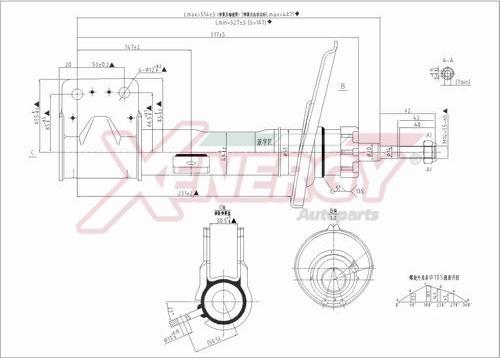 AP XENERGY X768333 - Amortisseur cwaw.fr