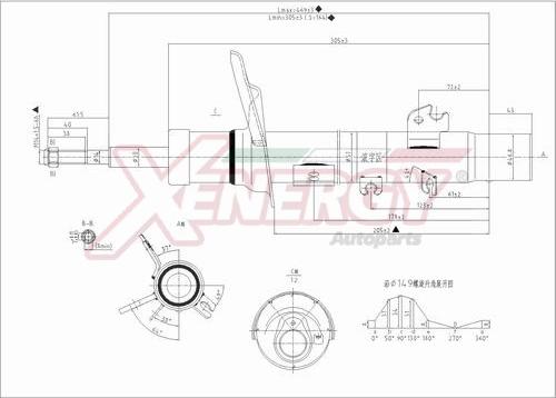 AP XENERGY X709339 - Amortisseur cwaw.fr