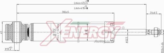 AP XENERGY X700552 - Amortisseur cwaw.fr