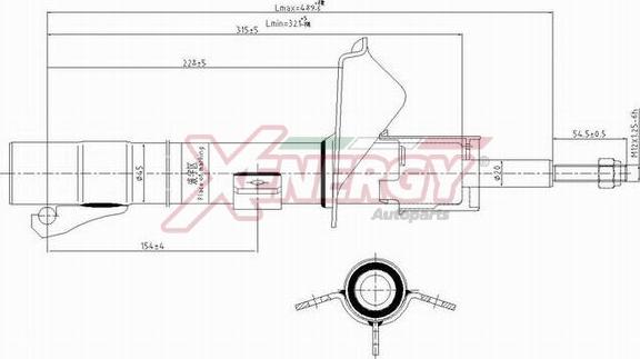 AP XENERGY X700333 - Amortisseur cwaw.fr