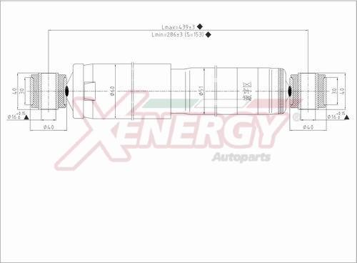 AP XENERGY X701345 - Amortisseur cwaw.fr