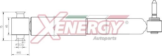 AP XENERGY X703344 - Amortisseur cwaw.fr