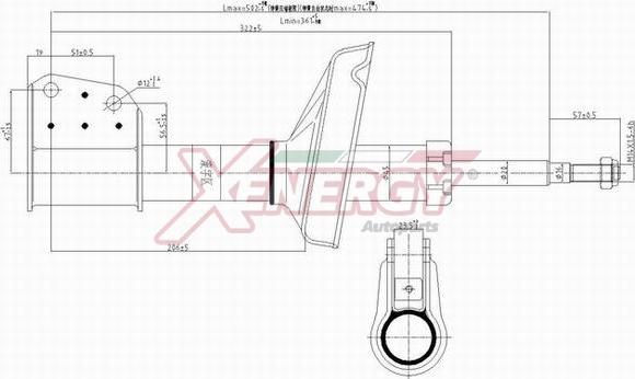 AP XENERGY X707633 - Amortisseur cwaw.fr