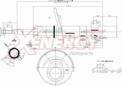 AP XENERGY X707339 - Amortisseur cwaw.fr