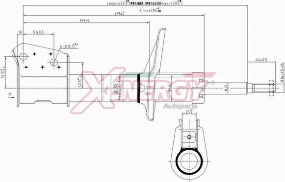 AP XENERGY X714333 - Amortisseur cwaw.fr