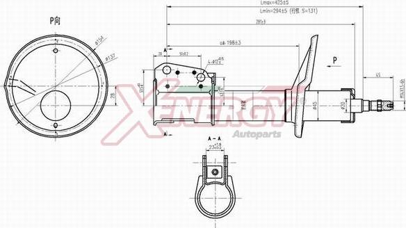 AP XENERGY X714333 - Amortisseur cwaw.fr