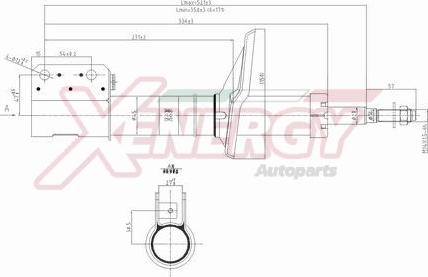 AP XENERGY X713338 - Amortisseur cwaw.fr