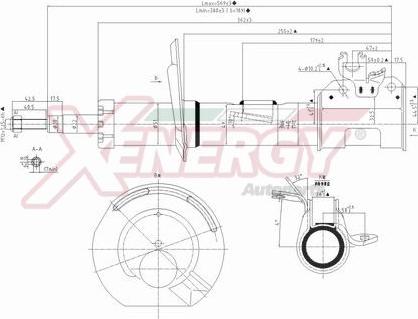 AP XENERGY X739339 - Amortisseur cwaw.fr