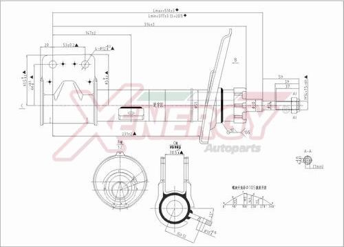 AP XENERGY X734338 - Amortisseur cwaw.fr