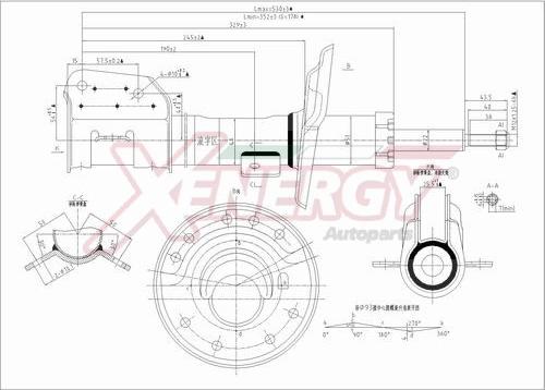 AP XENERGY X731339 - Amortisseur cwaw.fr