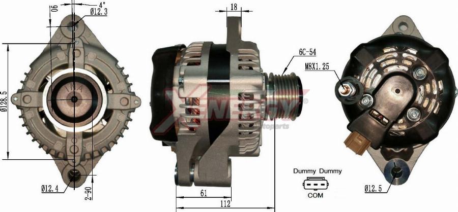 AP XENERGY XAL41640AD - Alternateur cwaw.fr