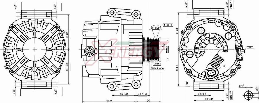 AP XENERGY XAL47015AD - Alternateur cwaw.fr