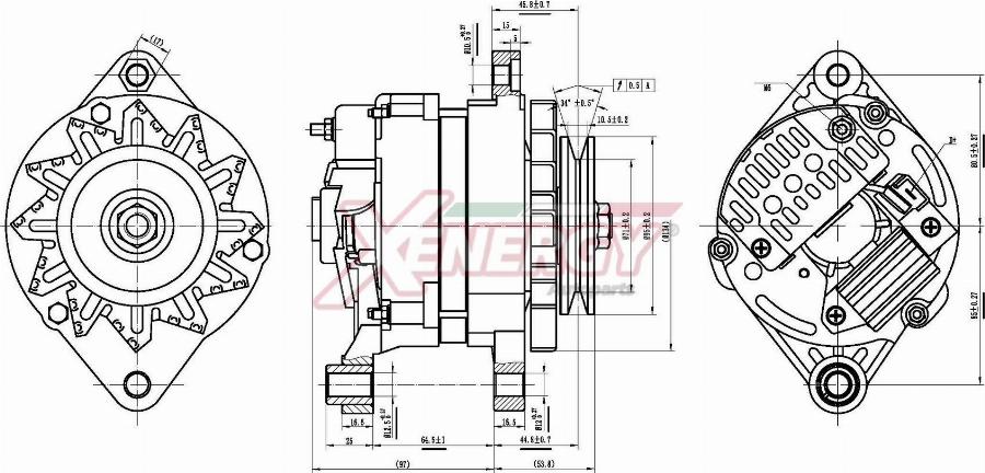 AP XENERGY XAL60030AD - Alternateur cwaw.fr