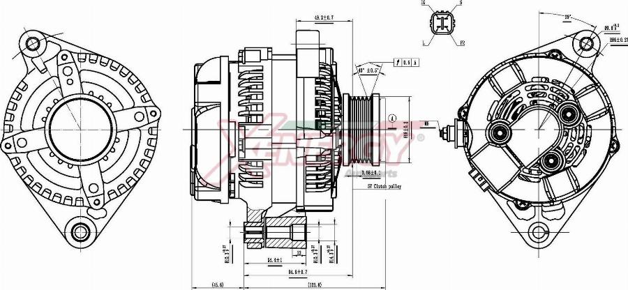 AP XENERGY XAL14740AD - Alternateur cwaw.fr