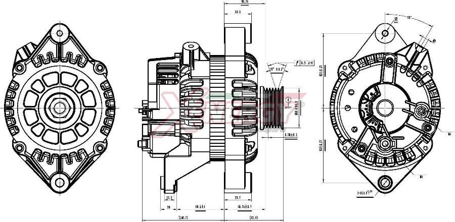 AP XENERGY XAL10012AD - Alternateur cwaw.fr