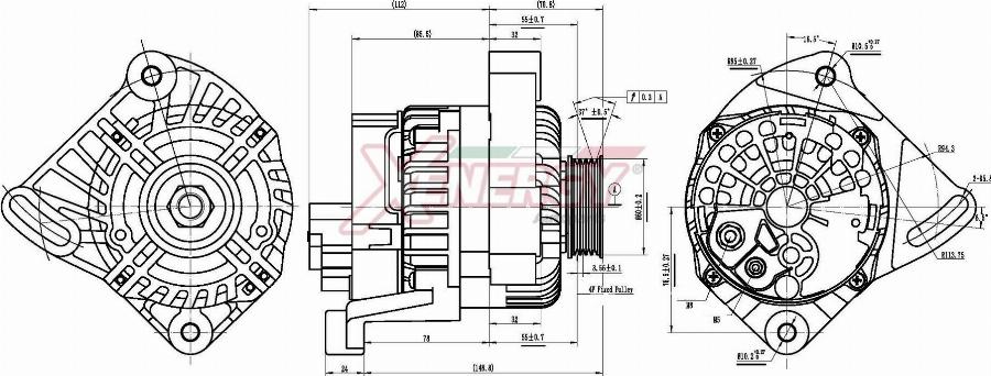 AP XENERGY XAL10030AD - Alternateur cwaw.fr