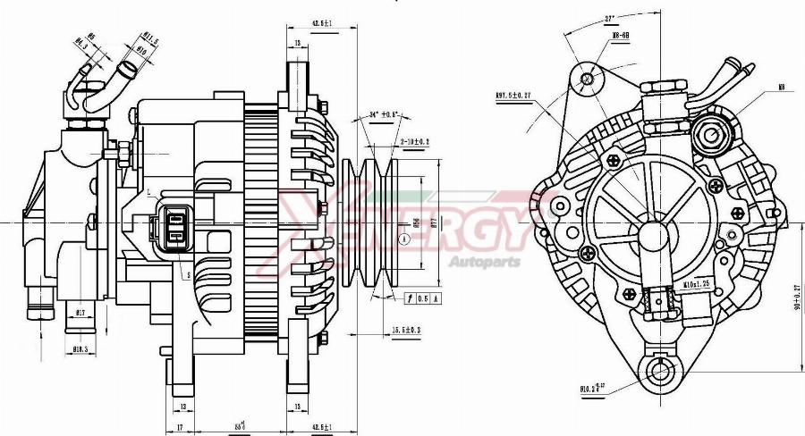 AP XENERGY XAL10135AD - Alternateur cwaw.fr