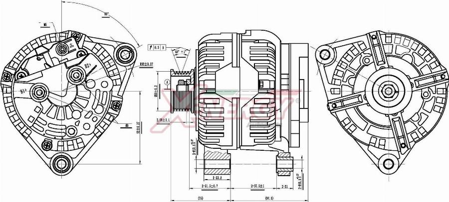 AP XENERGY XAL10312AD - Alternateur cwaw.fr