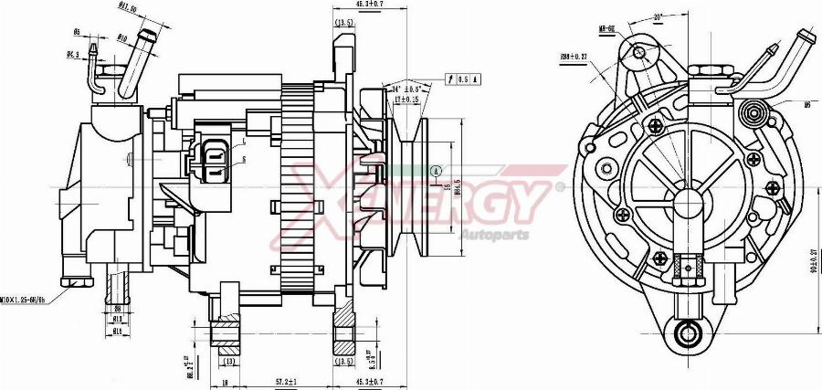 AP XENERGY XAL10335AD - Alternateur cwaw.fr