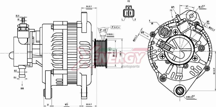 AP XENERGY XAL10220AD - Alternateur cwaw.fr