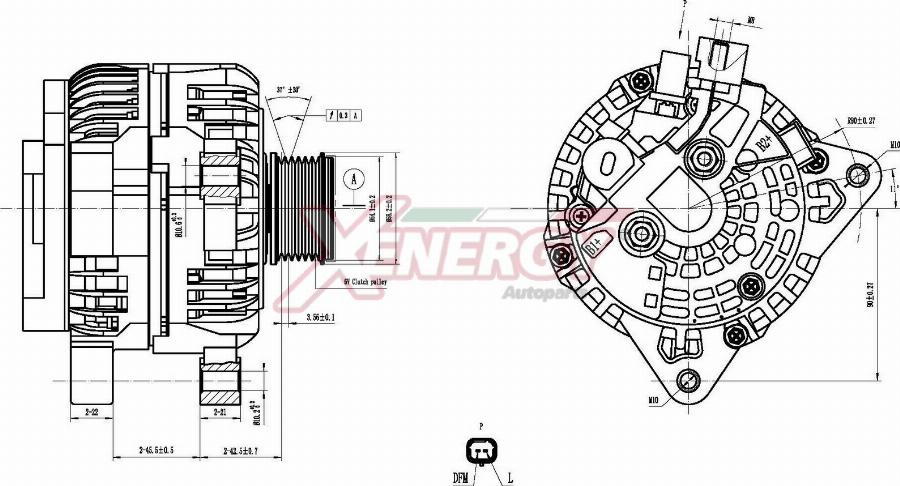 AP XENERGY XAL10715AD - Alternateur cwaw.fr