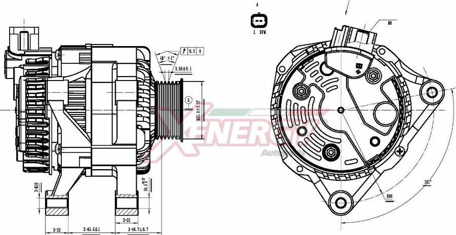 AP XENERGY XAL11015AD - Alternateur cwaw.fr