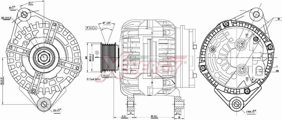 AP XENERGY XAL13210AD - Alternateur cwaw.fr