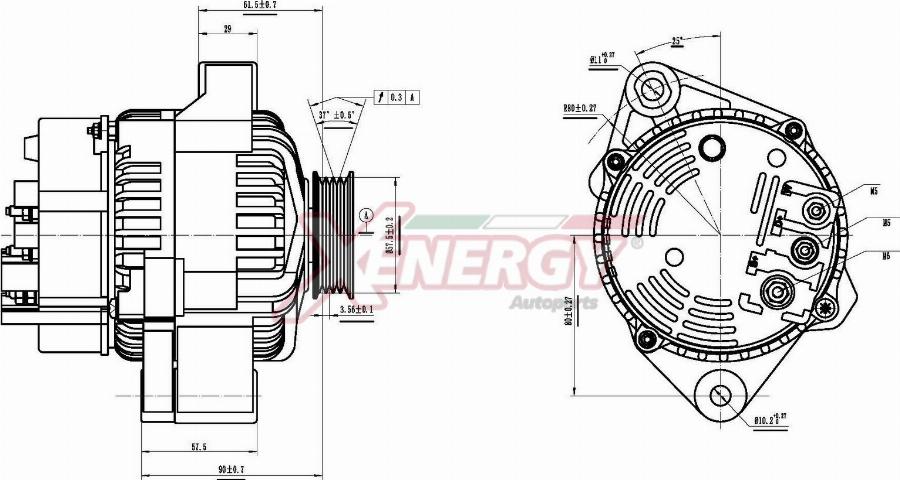 AP XENERGY XAL13230AD - Alternateur cwaw.fr