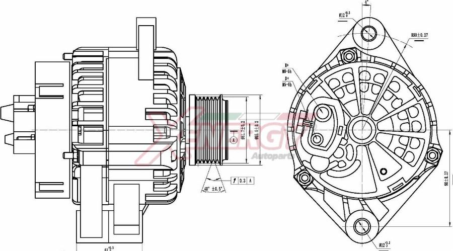 AP XENERGY XAL17030AD - Alternateur cwaw.fr