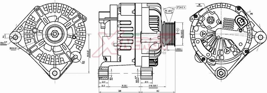 AP XENERGY XAL35715AD - Alternateur cwaw.fr