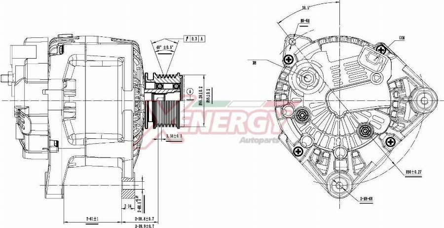 AP XENERGY XAL33615AD - Alternateur cwaw.fr