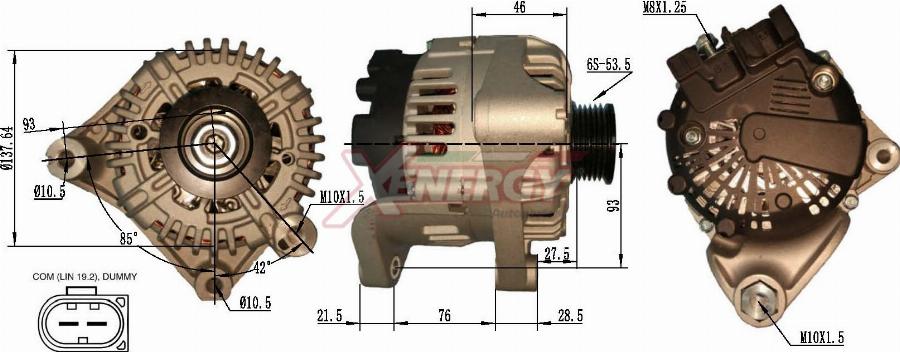 AP XENERGY XAL33015AD - Alternateur cwaw.fr