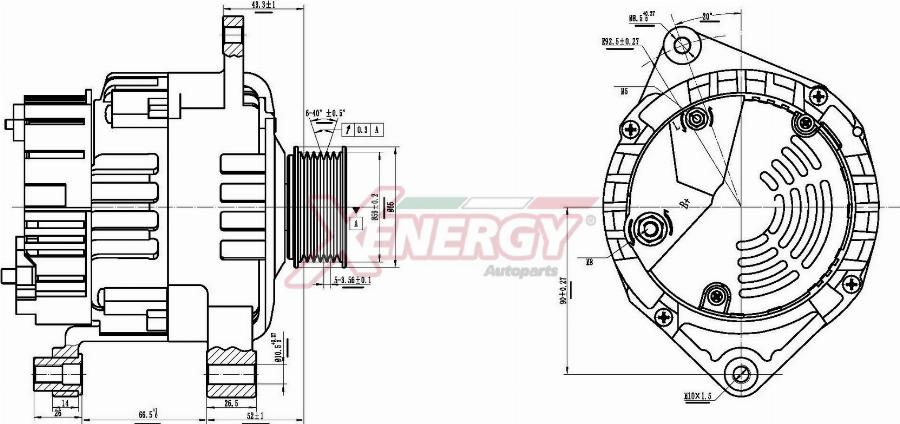 AP XENERGY XAL24915AD - Alternateur cwaw.fr