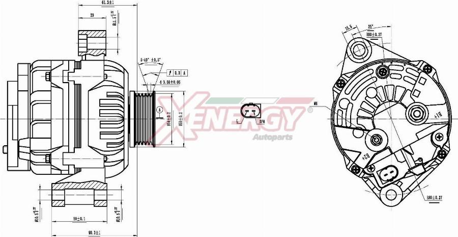 AP XENERGY XAL24110AD - Alternateur cwaw.fr