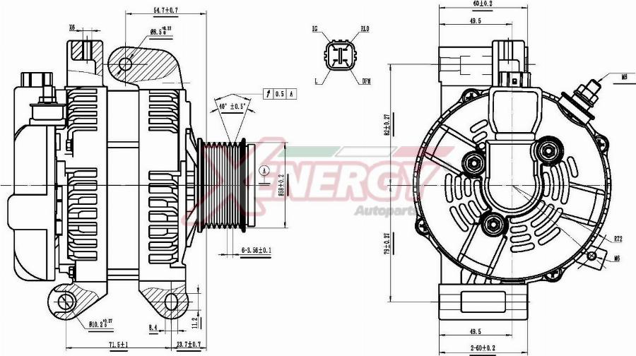 AP XENERGY XAL25940AD - Alternateur cwaw.fr