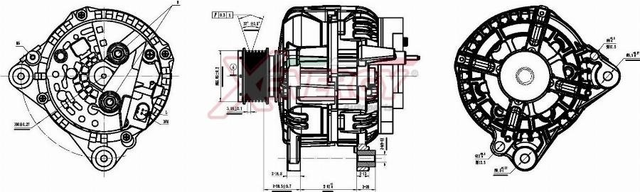 AP XENERGY XAL25015AD - Alternateur cwaw.fr