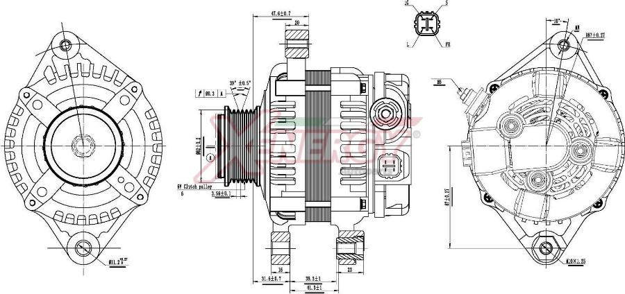 AP XENERGY XAL20640AD - Alternateur cwaw.fr