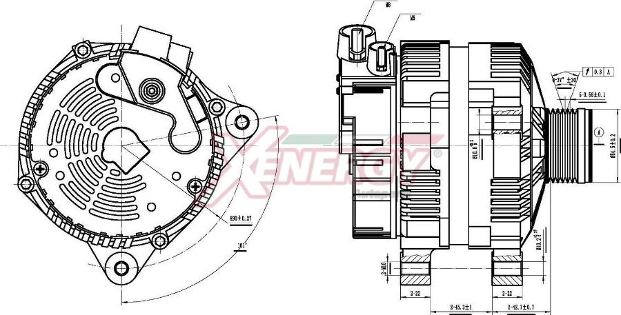 AP XENERGY XAL23215AD - Alternateur cwaw.fr