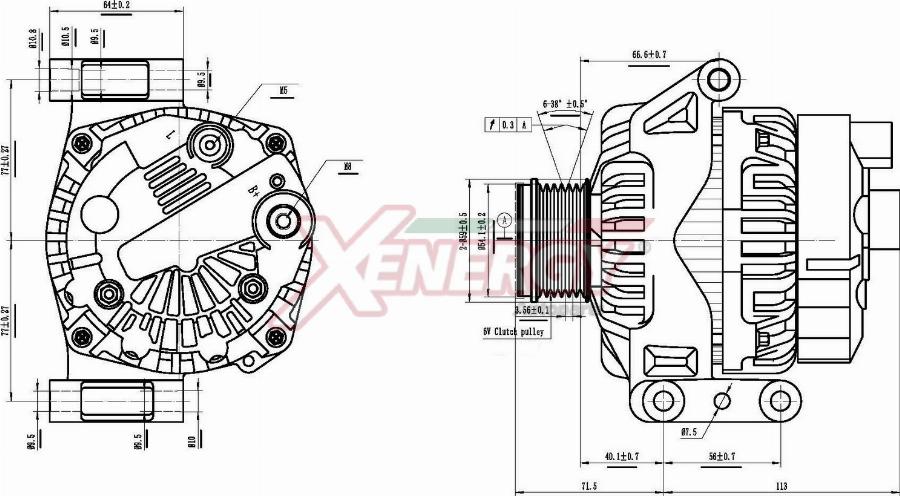 AP XENERGY XAL22030AD - Alternateur cwaw.fr