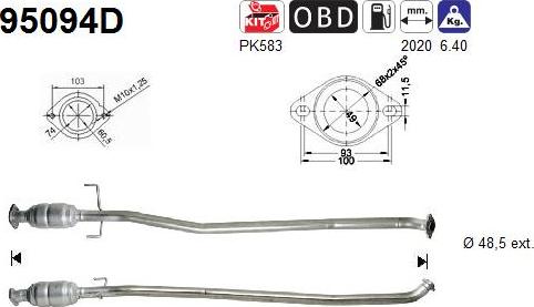 AS 95094D - Catalyseur cwaw.fr