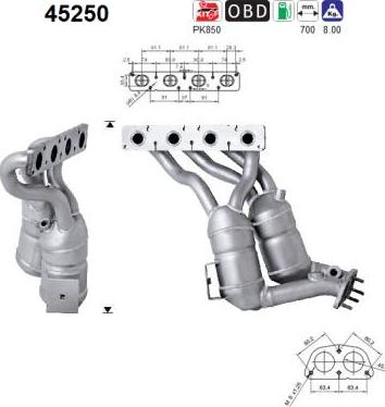 AS 45250 - Catalyseur cwaw.fr