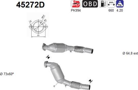 AS 45272D - Catalyseur cwaw.fr