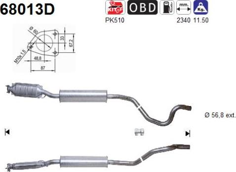 AS 68013D - Catalyseur cwaw.fr