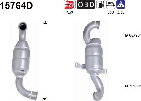 AS 15764D - Catalyseur cwaw.fr