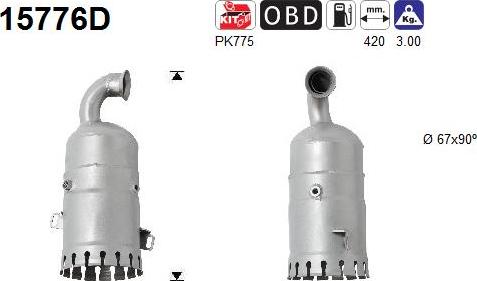 AS 15776D - Catalyseur cwaw.fr