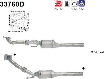 AS 33760D - Catalyseur cwaw.fr