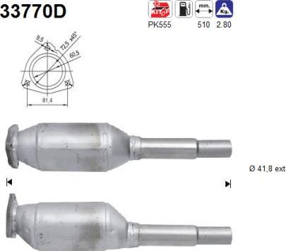 AS 33770D - Catalyseur cwaw.fr