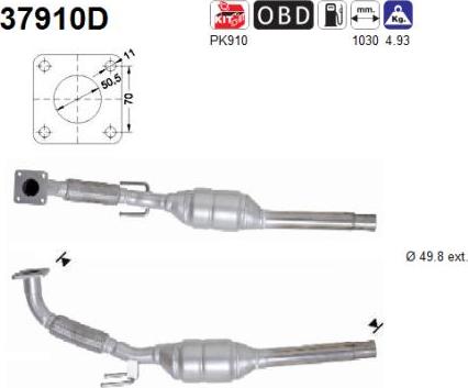 AS 37910D - Catalyseur cwaw.fr